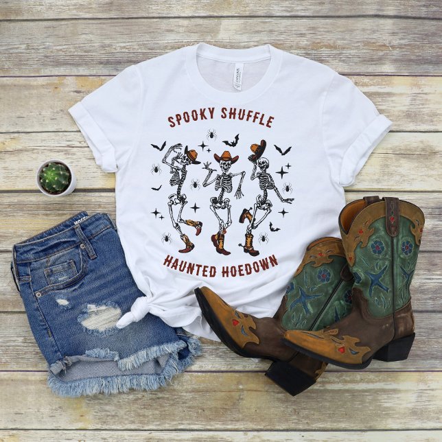 Halloween Spooky Suffle Haunted Hoedown T-Shirt (Creator Uploaded)