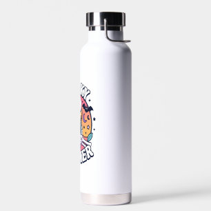 Halloween Spooky Summer Skeleton Drink Water Bottle