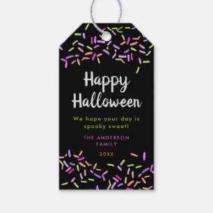 Halloween Spooky Sweet Sprinkles Customisable Gift Tags