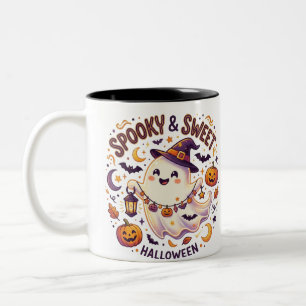 Halloween Spooky & Sweet Two-Tone Coffee Mug