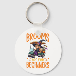 Halloween Spooky Witchy Golf Cart Key Ring