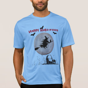 Halloween Sport-Tek Competitor Blue T-Shirt