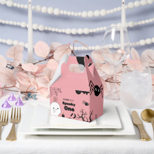 Halloween Sppoky One First Birthday party Favour Box
