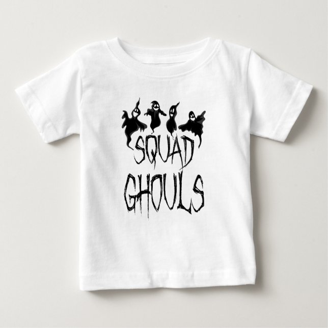 Halloween Squad Ghouls Baby T-Shirt (Front)