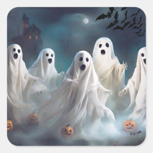 Halloween  square sticker