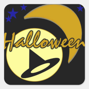 Halloween Square Sticker