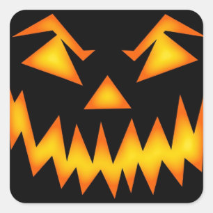 Halloween Square Sticker