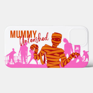 Halloween Stamp Collection "Mummy Unleashed" iPhone 13 Case