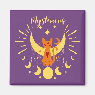 Halloween Stamp Collection "Mysterious" Magnet