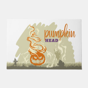 Halloween Stamp Collection "Pumpkinhead" Doormat