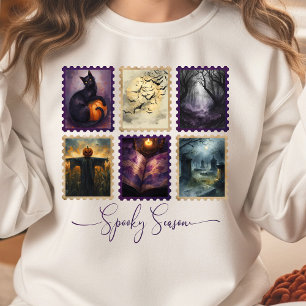 Halloween Stamp Collection Sweatshirt