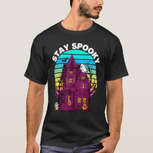 Halloween Stay Spooky Ghost Monsters Costume Party T-Shirt