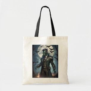 Halloween Steampunk Frankenstein's Monster Tote Bag