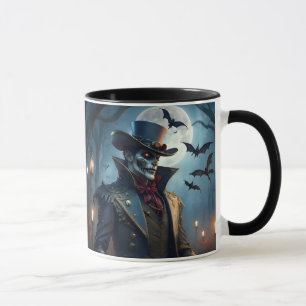 Halloween Steampunk Southern Gothic Zombie Mug