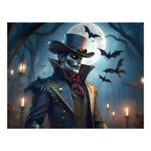 Halloween Steampunk Southern Gothic Zombie Photo Print