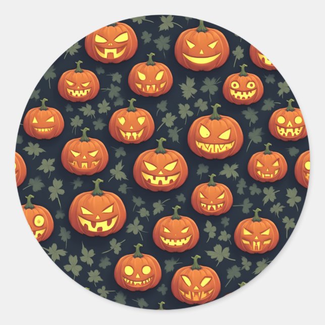 Halloween sticker (Front)