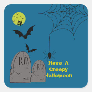 Halloween sticker