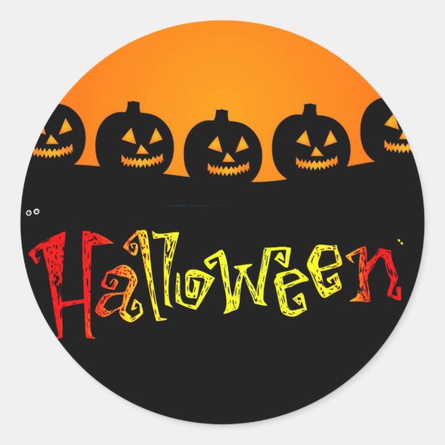Halloween Sticker (Front)
