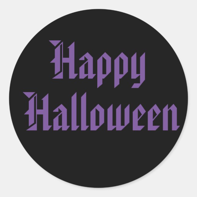 Halloween Sticker (Front)