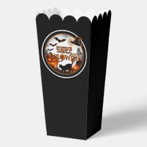 HALLOWEEN Sticker - Black Cat Scary Pumpkin