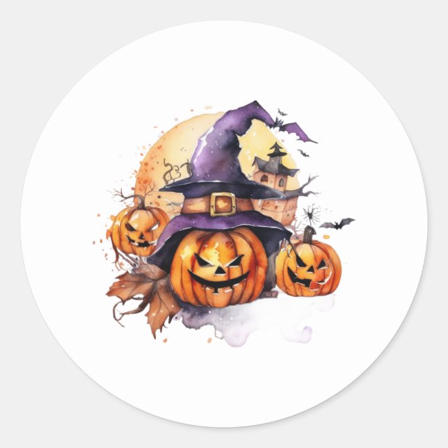 halloween stickers (Front)