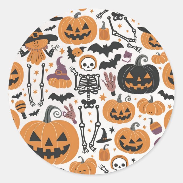 Halloween Stickers (Front)