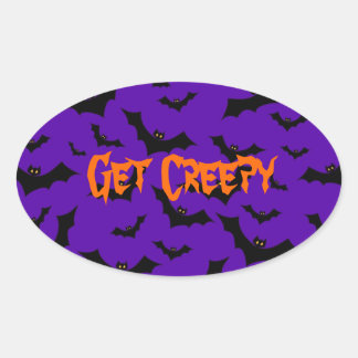Halloween Stickers - Bats Get Creepy