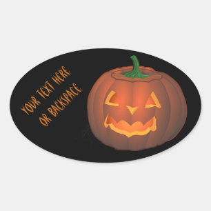 Halloween Stickers Personalised Pumpkin Stickers
