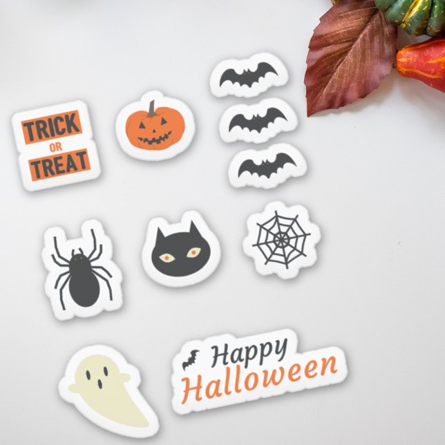Halloween Stickers Set (Halloween Stickers Set)