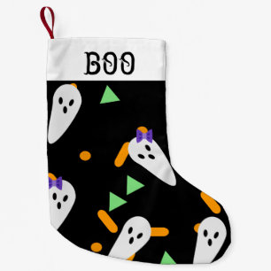 Halloween Stocking   Cute Ghost Confetti