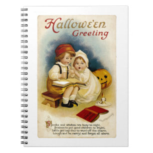 Halloween Storytelling Spiral Notebook