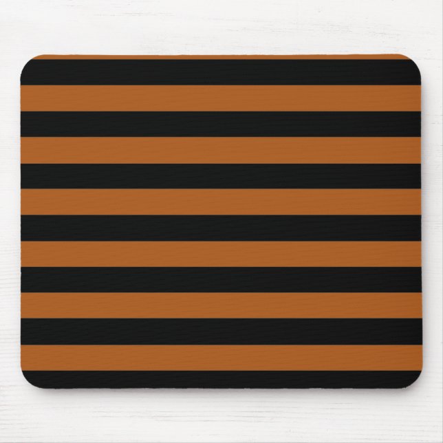 Halloween Stripes Mouse Pad (Front)