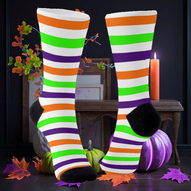 Halloween Stripes Socks (Creator Uploaded)