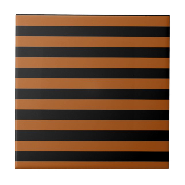 Halloween Stripes Tile (Front)