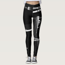 Halloween Style Scream Leggings