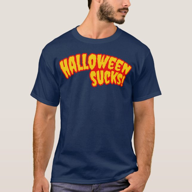 Halloween Sucks friends T-Shirt (Front)