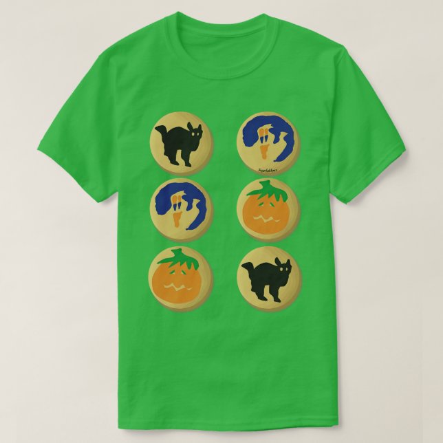 Halloween Sugar Cookies TShirt (Design Front)
