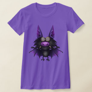 Halloween Sugar Rush Bat Silly Fun T-Shirt