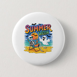 Halloween Summer 6 Cm Round Badge