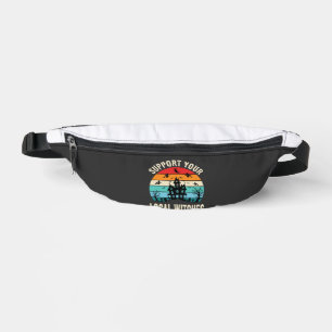 Halloween Support Your Local Witches Haunted House Bum Bags
