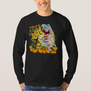 Halloween T Rex Mummy Trick Rawr Treat T Rex Hallo T-Shirt