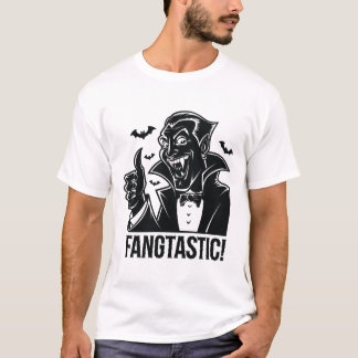 Halloween T shirt A Vampire Fangtastic