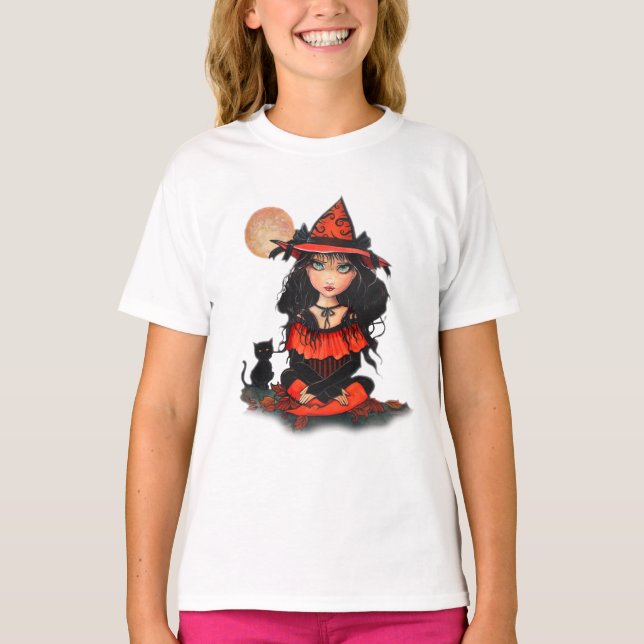 Halloween T-Shirt by Molly Harrison (Front)