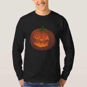 Halloween T-Shirt Pumpkin Tee Jack-o-lantern Shirt