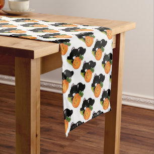 Halloween Table Runner  14" X 72"/Black Cat