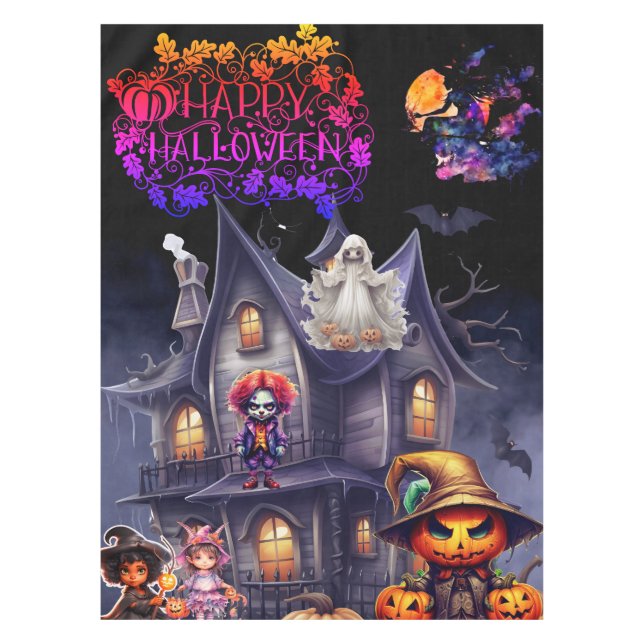 Halloween Tablecloth (Front)