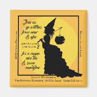 Halloween Tea Party Invitation Victorian Witch
