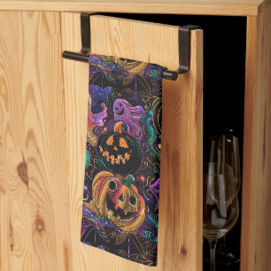 Halloween Tea Towel