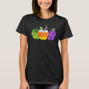 Halloween Teacher Apple Teacher Life Teacher Hall T-Shirt