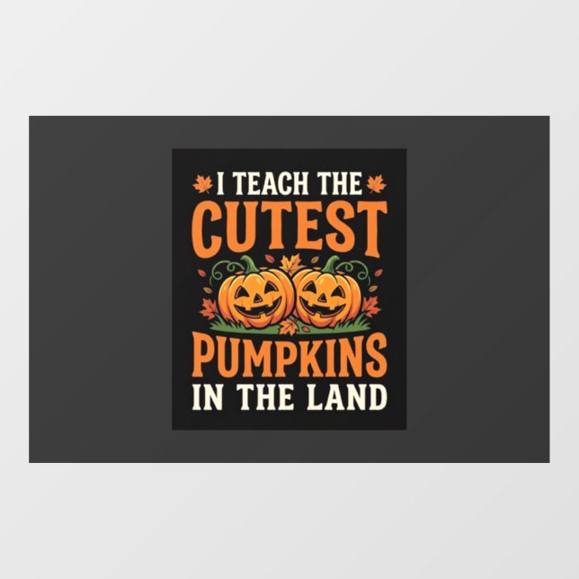 Halloween Teacher Cutest Pumpkins Design_1 (Sheet)